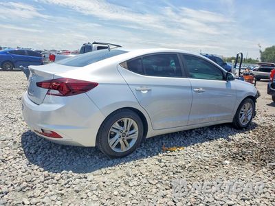 Trzecie zdjęcie samochodu z tyłu: 2019 HYUNDAI ELANTRA VALUE EDITION VIN:KMHD84LF3KU840637 - miniatura