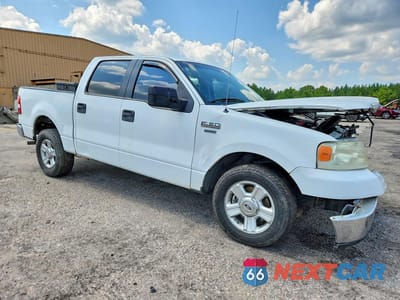 Czwarte zdjęcie samochodu z boku: 2005 FORD F150 SUPERCREW VIN:1FTPW12505FB28190 - miniatura
