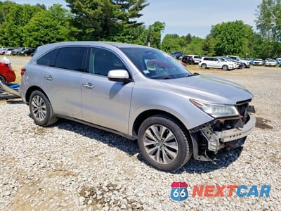 Czwarte zdjęcie samochodu z boku: 2015 ACURA MDX TECHNOLOGY VIN:5FRYD4H49FB028863 - miniatura