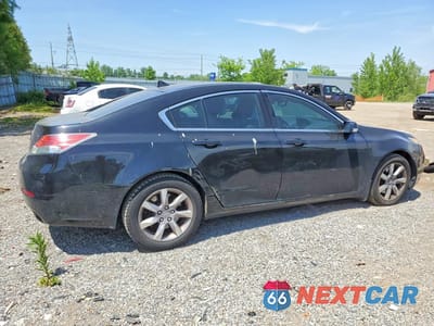 Trzecie zdjęcie samochodu z tyłu: 2013 ACURA TL VIN:19UUA8F27DA800026 - miniatura