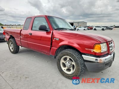 Czwarte zdjęcie samochodu z boku: 2003 FORD RANGER SUPER CAB VIN:1FTYR44V73PB03577 - miniatura