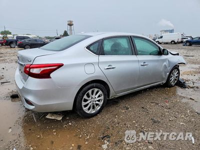 Trzecie zdjęcie samochodu z tyłu: 2019 NISSAN SENTRA SV VIN:3N1AB7AP0KY427533 - miniatura