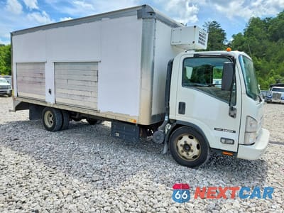 Czwarte zdjęcie samochodu z boku: 2015 ISUZU NQR REFRIGERATED BOX TRUCK VIN:JALE5W163F7902198 - miniatura
