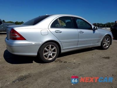 Trzecie zdjęcie samochodu z tyłu: 2007 MERCEDES-BENZ C 280 4MATIC VIN:WDBRF92H17F896649 - miniatura