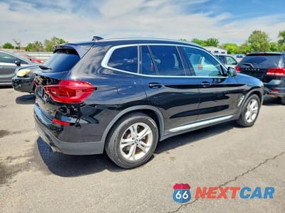 Trzecie zdjęcie samochodu z tyłu: 2020 BMW X3 XDRIVE30I VIN:5UXTY5C02LLT31940 - miniatura