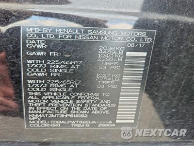 Zdjęcie 13 z 13 samochodu: 2017 NISSAN ROGUE S VIN:KNMAT2MT3HP616192 - miniatura