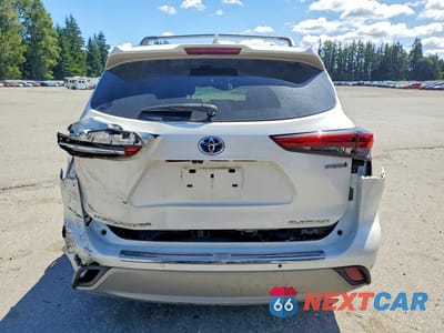Zdjęcie 6 z 13 samochodu: 2021 TOYOTA HIGHLANDER HYBRID PLATINUM VIN:5TDEBRCH4MS018137 - miniatura