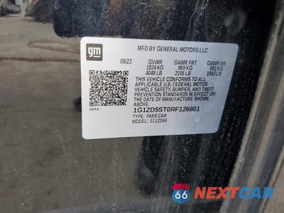 Zdjęcie 11 z 11 samochodu: 2024 CHEVROLET MALIBU LT VIN:1G1ZD5ST0RF126801 - miniatura