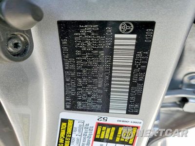 Zdjęcie 12 z 12 samochodu: 2020 TOYOTA CAMRY SE VIN:4T1G11AK3LU382633 - miniatura