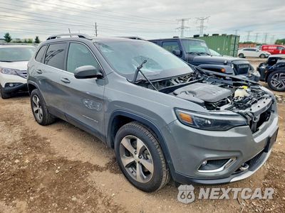 Czwarte zdjęcie samochodu z boku: 2021 JEEP CHEROKEE LIMITED VIN:1C4PJMDX9MD121487 - miniatura