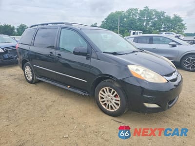 Czwarte zdjęcie samochodu z boku: 2008 TOYOTA SIENNA XLE LIMITED VIN:5TDBK22C58S019271 - miniatura