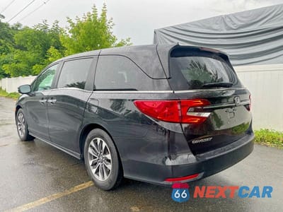 Trzecie zdjęcie samochodu z tyłu: 2022 HONDA ODYSSEY EXL VIN:5FNRL6H74NB026354 - miniatura