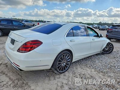 Trzecie zdjęcie samochodu z tyłu: 2018 MERCEDES-BENZ S 450 VIN:WDDUG6GBXJA360563 - miniatura