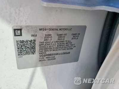 Zdjęcie 12 z 12 samochodu: 2019 CHEVROLET VOLT PREMIER VIN:1G1RB6S5XKU109549 - miniatura