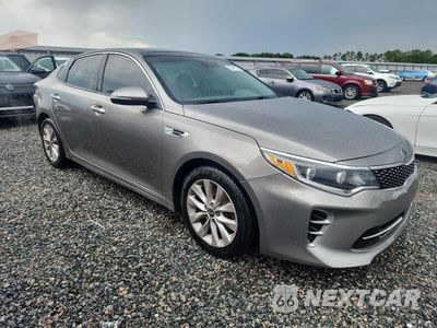 Czwarte zdjęcie samochodu z boku: 2017 KIA OPTIMA EX VIN:5XXGU4L3XHG152930 - miniatura