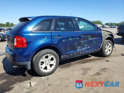 Trzecie zdjęcie samochodu z tyłu: 2012 FORD EDGE SEL VIN:2FMDK3JC4CBA88393 - miniatura