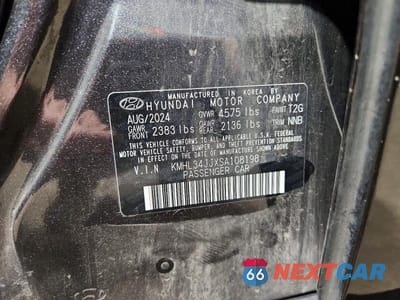 Zdjęcie 12 z 12 samochodu: 2025 HYUNDAI SONATA HYBRID SEL VIN:KMHL34JJXSA108198 - miniatura