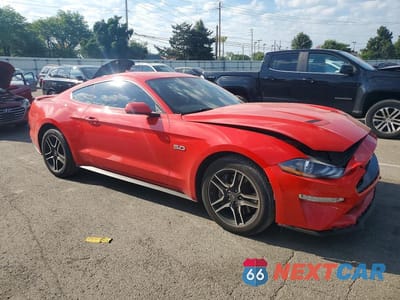 Czwarte zdjęcie samochodu z boku: 2023 FORD MUSTANG GT VIN:1FA6P8CF9P5304564 - miniatura