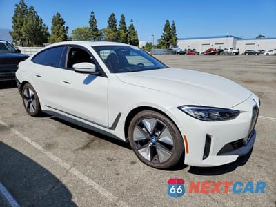 Czwarte zdjęcie samochodu z boku: 2023 BMW I4 EDRIVE 40 VIN:WBY73AW0XPFN96713 - miniatura