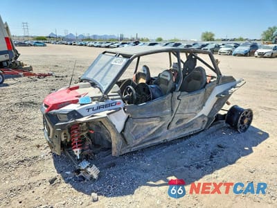 Drugie zdjęcie samochodu z przodu: 2021 POLARIS RZR TURBO UTILITY VEHICLE VIN:3NSN4E923MF141324 - miniatura