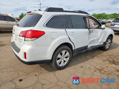 Trzecie zdjęcie samochodu z tyłu: 2011 SUBARU OUTBACK 3.6R LIMITED VIN:4S4BRDKC4B2437290 - miniatura