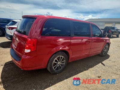 Trzecie zdjęcie samochodu z tyłu: 2014 DODGE GRAND CARAVAN SE VIN:2C4RDGBG5ER476515 - miniatura