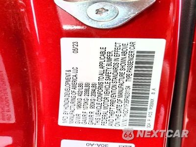Zdjęcie 12 z 12 samochodu: 2023 HONDA ACCORD EX VIN:1HGCY1F35PA031134 - miniatura