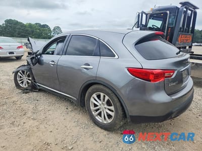 Drugie zdjęcie samochodu z przodu: 2017 INFINITI QX70 BASE VIN:JN8CS1MW2HM415244 - miniatura