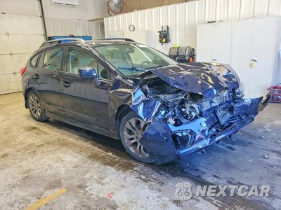 Czwarte zdjęcie samochodu z boku: 2014 SUBARU IMPREZA SPORT PREMIUM VIN:JF1GPAL64EG253312 - miniatura