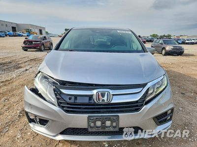 Piąte zdjęcie samochodu w środku: 2020 HONDA ODYSSEY EXL VIN:5FNRL6H79LB057337 - miniatura