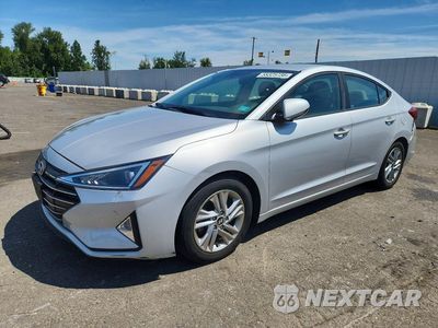 2019 HYUNDAI ELANTRA SEL KMHD84LF1KU821519 - główne zdjęcie licytacji z USA - miniatura