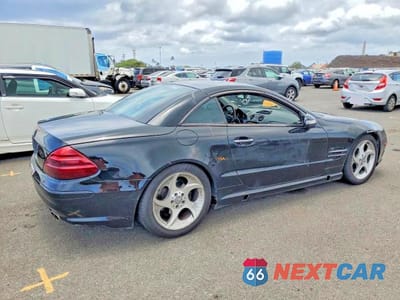 Trzecie zdjęcie samochodu z tyłu: 2003 MERCEDES-BENZ SL 500R VIN:WDBSK75F13F043027 - miniatura