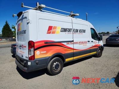 Trzecie zdjęcie samochodu z tyłu: 2018 FORD TRANSIT T-250 VIN:1FTYR2CV3JKA03590 - miniatura