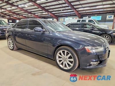 Czwarte zdjęcie samochodu z boku: 2013 AUDI A4 PREMIUM PLUS VIN:WAUFFAFLXDN039510 - miniatura