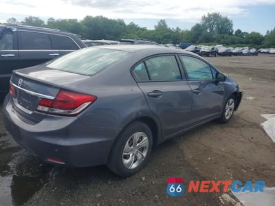 Trzecie zdjęcie samochodu z tyłu: 2015 HONDA CIVIC LX VIN:19XFB2F52FE223188 - miniatura