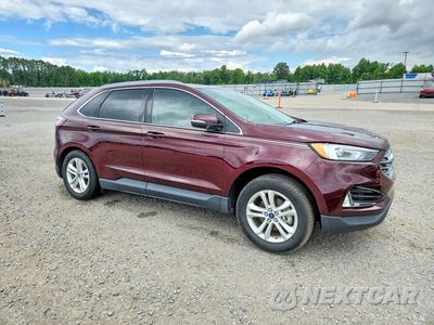 Czwarte zdjęcie samochodu z boku: 2020 FORD EDGE SEL VIN:2FMPK3J96LBB51379 - miniatura