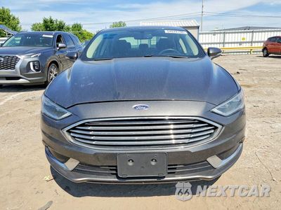 Piąte zdjęcie samochodu w środku: 2018 FORD FUSION SE VIN:3FA6P0HD8JR153830 - miniatura