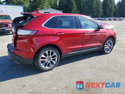 Trzecie zdjęcie samochodu z tyłu: 2017 FORD EDGE TITANIUM VIN:2FMPK3K80HBC36957 - miniatura