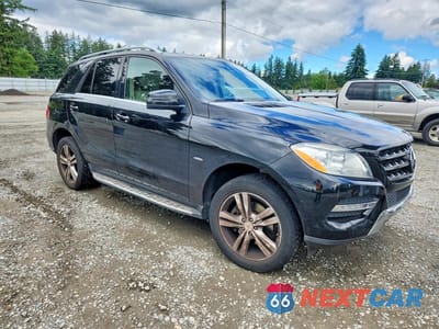 Czwarte zdjęcie samochodu z boku: 2012 MERCEDES-BENZ ML 350 4MATIC VIN:4JGDA5HB4CA020506 - miniatura