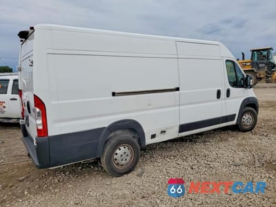 Trzecie zdjęcie samochodu z tyłu: 2023 RAM PROMASTER 3500 DELIVERY VAN VIN:3C6MRVJG8PE512968 - miniatura
