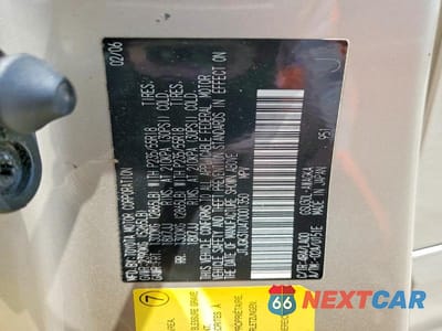 Zdjęcie 12 z 12 samochodu: 2007 LEXUS RX 350 VIN:JTJGK31U470001350 - miniatura