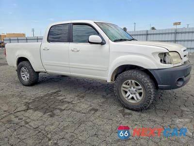 Czwarte zdjęcie samochodu z boku: 2005 TOYOTA TUNDRA DOUBLE CAB LIMITED VIN:5TBET38125S481362 - miniatura