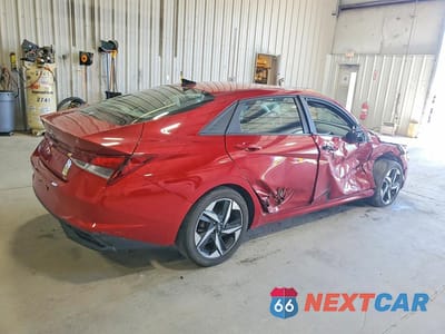 Trzecie zdjęcie samochodu z tyłu: 2023 HYUNDAI ELANTRA SEL VIN:KMHLS4AG9PU459889 - miniatura