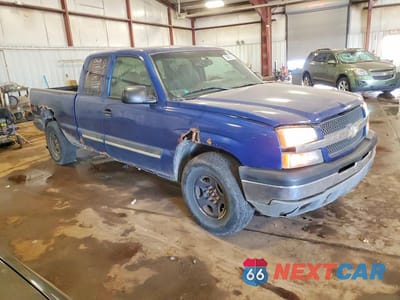 Czwarte zdjęcie samochodu z boku: 2003 CHEVROLET SILVERADO K1500 VIN:1GCEK19T53E328525 - miniatura