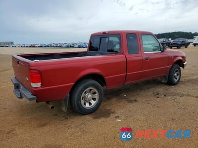 Trzecie zdjęcie samochodu z tyłu: 2000 FORD RANGER SUPER CAB VIN:1FTYR14V0YPB68986 - miniatura