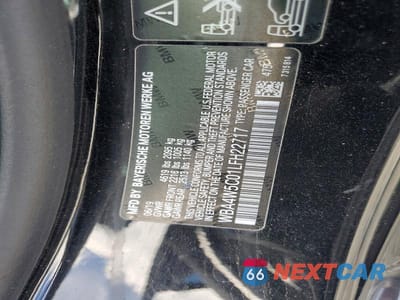 Zdjęcie 12 z 12 samochodu: 2020 BMW 430XI VIN:WBA4W5C01LFH22717 - miniatura