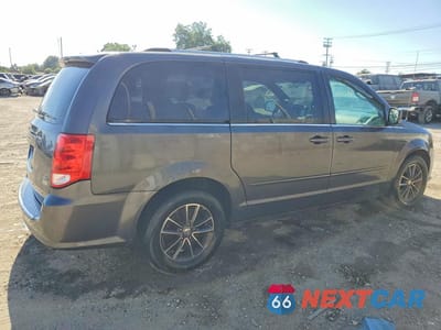 Trzecie zdjęcie samochodu z tyłu: 2017 DODGE GRAND CARAVAN SXT VIN:2C4RDGCG3HR814710 - miniatura