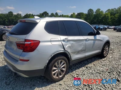 Trzecie zdjęcie samochodu z tyłu: 2016 BMW X3 XDRIVE28I VIN:5UXWX9C59G0D75267 - miniatura