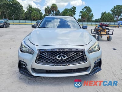Piąte zdjęcie samochodu w środku: 2017 INFINITI Q50 RED SPORT 400 VIN:JN1FV7APXHM850810 - miniatura