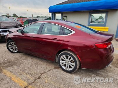 Drugie zdjęcie samochodu z przodu: 2015 CHRYSLER 200 LIMITED VIN:1C3CCCAB0FN670976 - miniatura